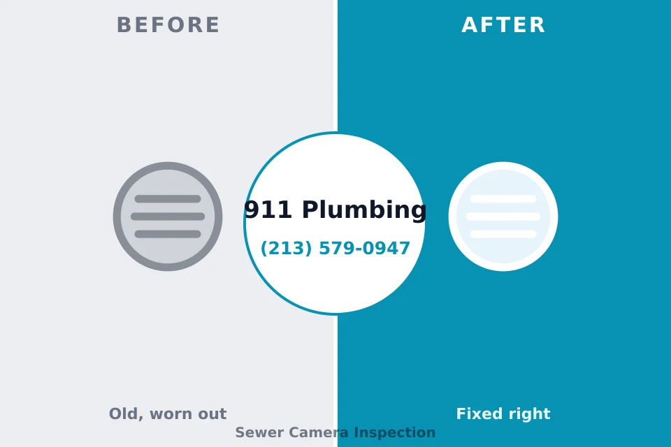 Before and after: plumbing repair Stone Ridge, NY
